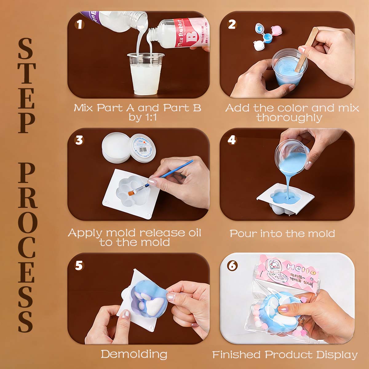 Taba Squishy Maker Kit Flex Ru - đánh giá và giá Donut Mold Silicone