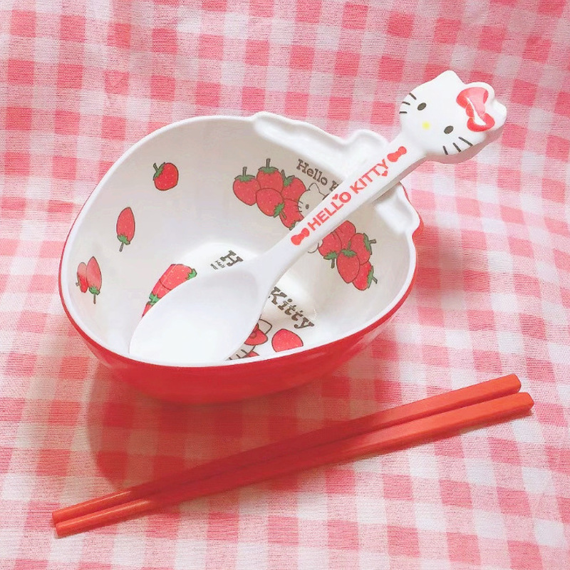 Hello Kitty melamine tableware - đánh giá và giá Dim Sum Basket