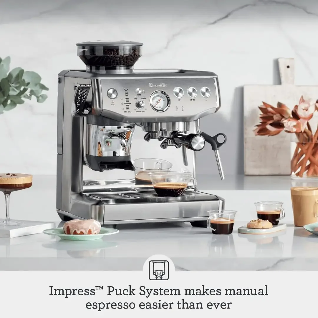 Breville Barista Express Impre - đánh giá và giá Breville Espresso Barista Express