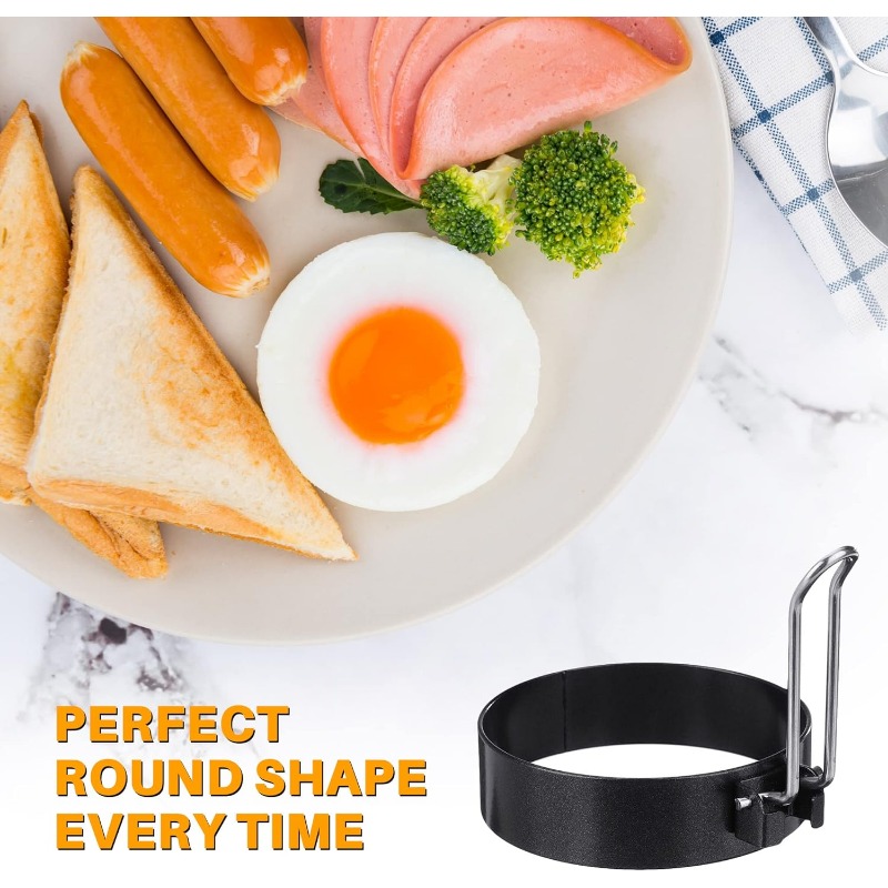 Egg Ring Mold Stainless Steel  - đánh giá và giá Mini Pancake Griddle