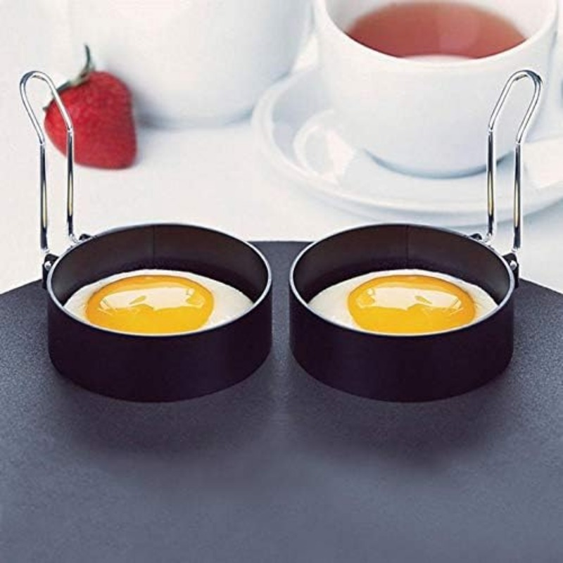 Egg Ring Mold Stainless Steel  - đánh giá và giá Mini Pancake Griddle