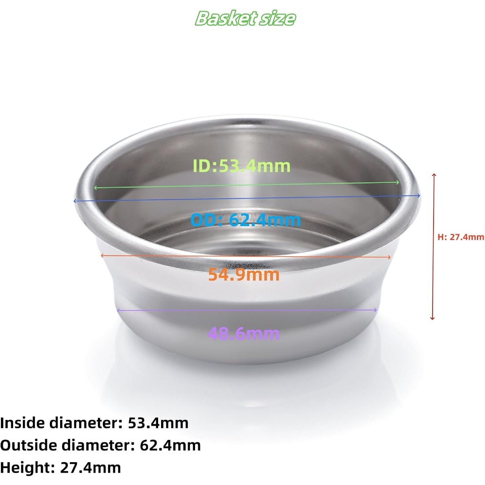 54mm Pressurized Filter Basket - đánh giá và giá Breville Espresso Bes870