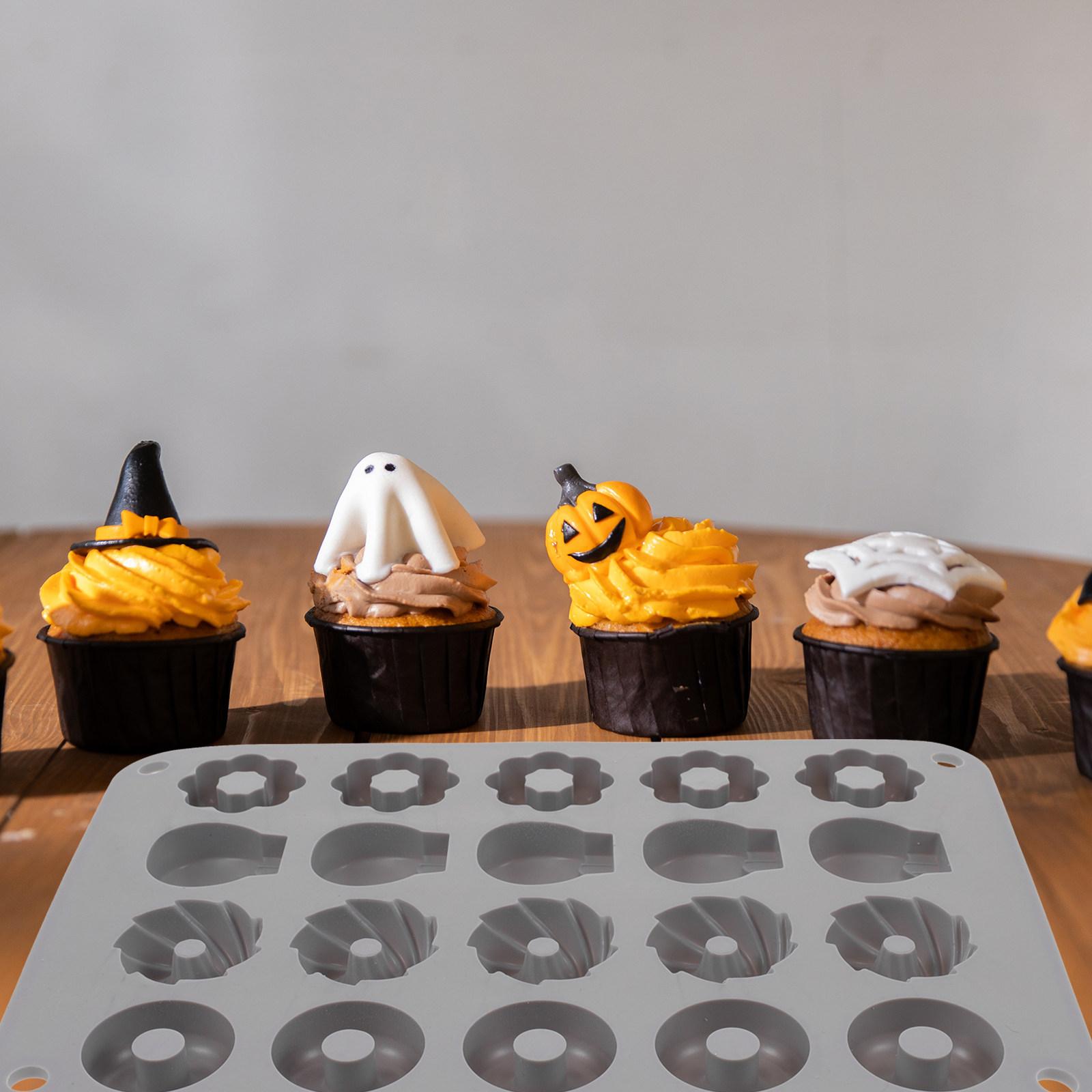 Mini Chocolate Donut Mold Sili - đánh giá và giá Donut Mold Silicone