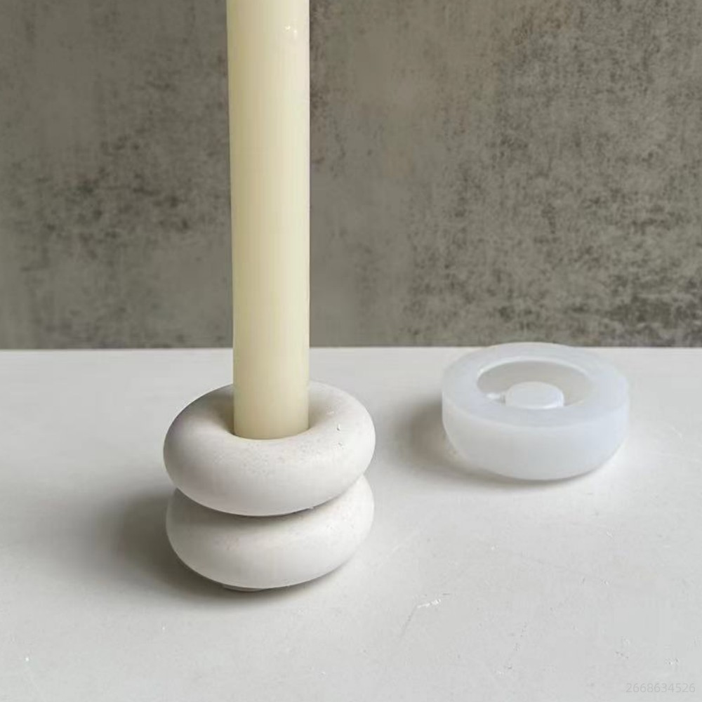 Circular Donut Candle Holder S - đánh giá và giá Donut Mold Silicone
