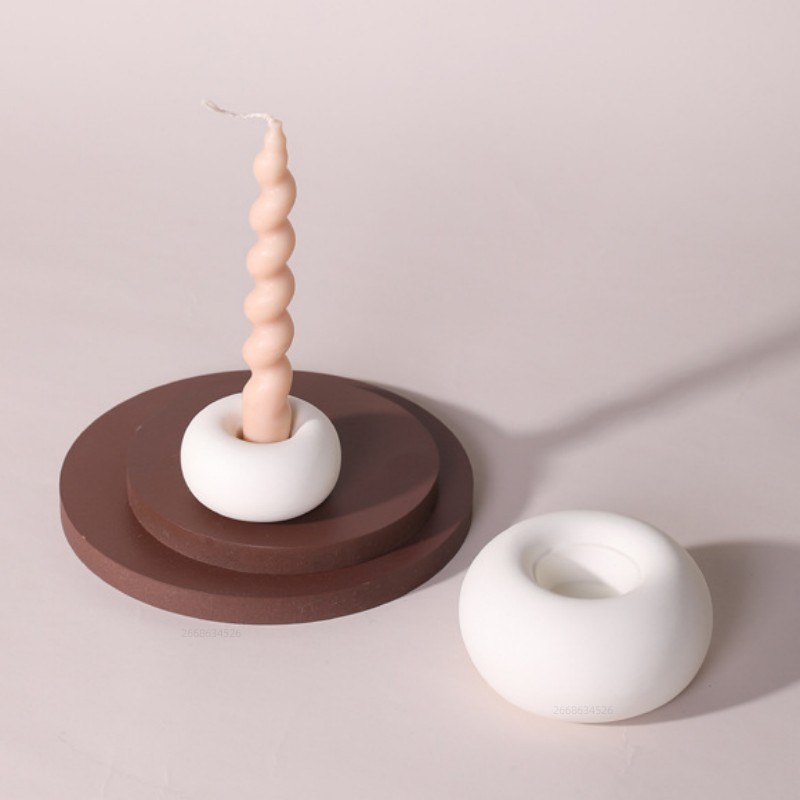 Circular Donut Candle Holder S - đánh giá và giá Donut Mold Silicone